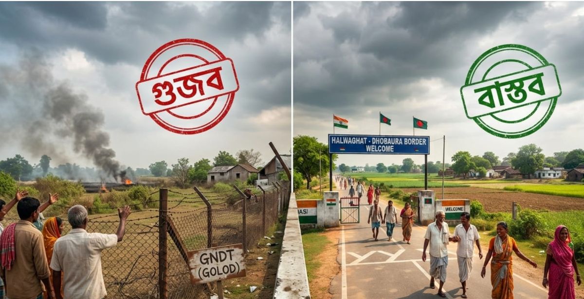 হালুয়াঘাট-ধোবাউরা সীমান্ত: গুজব বনাম বাস্তব—যা নথিতে আছে
