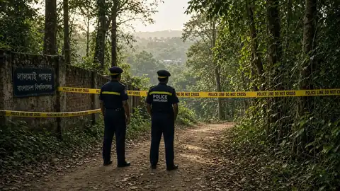 কুমিল্লা বিশ্ববিদ্যালয় সংলগ্ন জঙ্গলে তদন্তে পুলিশ