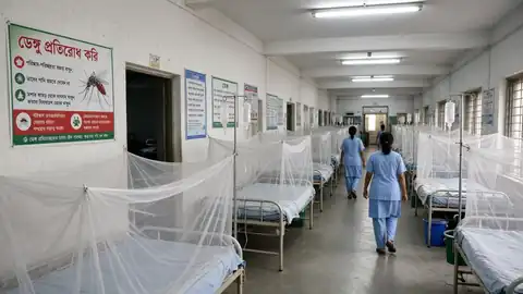 হাসপাতালের ডেঙ্গু ওয়ার্ড