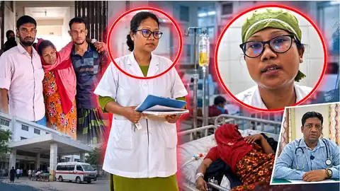 দুর্গাপুর উপজেলা স্বাস্থ্য কমপ্লেক্সে রোগী, স্বজন ও কর্মকর্তাদের কোলাজ—সেবার মান নিয়ে প্রশ্ন