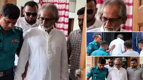 সাবেক এমপি মোশতাক আহমেদ রুহীকে পুলিশ হেফাজতে নিয়ে যাচ্ছে